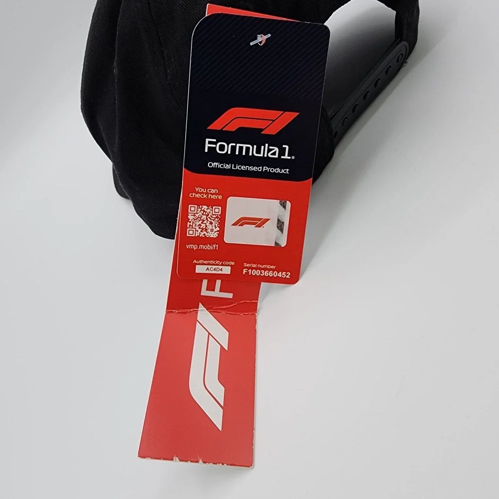 Formula 1 The Pinnacle of Motorsport Hat Black Snapback Licensed Cap‎ NEW w/ Tag